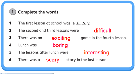 5º ENGLISH CORRECTION 1 13-04