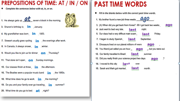 5º ENGLISH CORRECTION 18-05