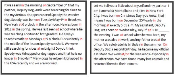 5º ENGLISH CORRECTION 02-06